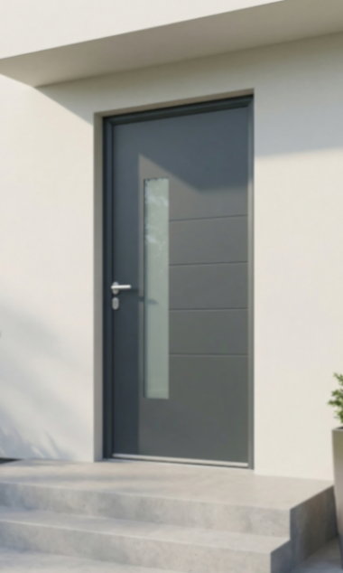 Portes d’entrée et de service pas chères : design et sécurité à petits prix