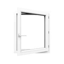 Fenêtre PVC 1 vantail ouverte sur mesure