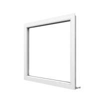 Châssis fixe PVC vue de côté