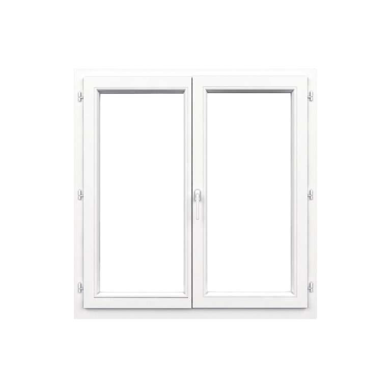 Fenêtre PVC 2 vantaux fermée sur mesure