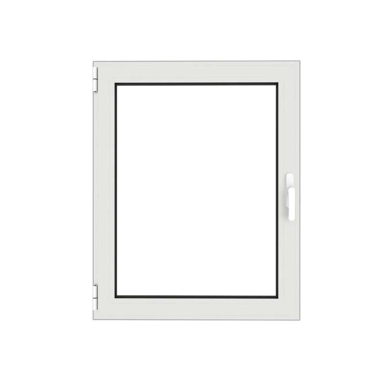Fenêtre en aluminium 1 vantail sur mesure fermée
