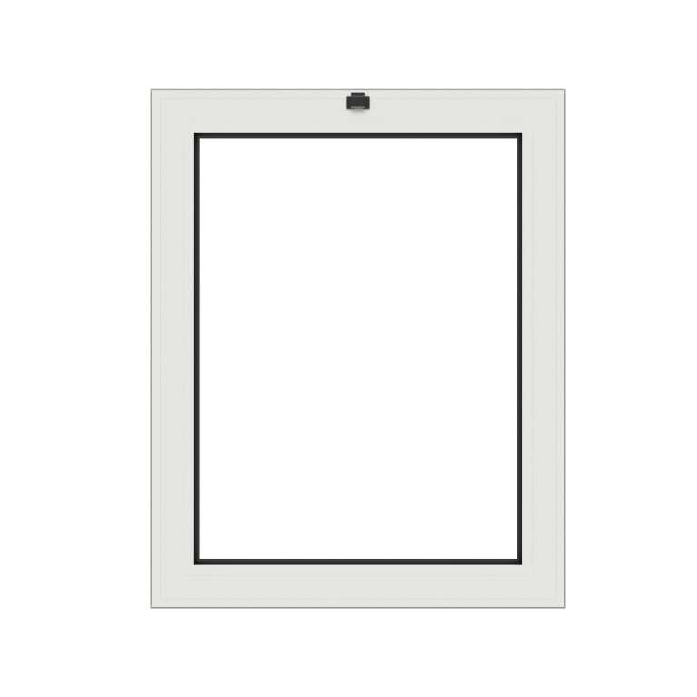 Soufflet abattant en aluminium sur mesure fermée