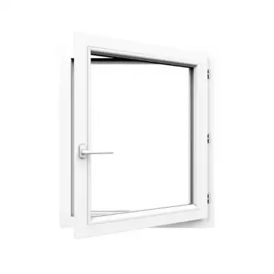 Fenêtre PVC 1 vantail ouverte sur mesure