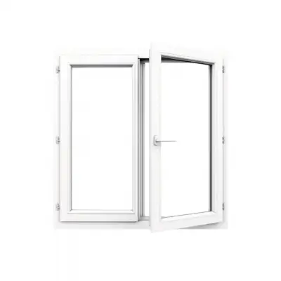 Fenêtre PVC 2 vantaux ouverte sur mesure