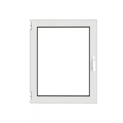 Fenêtre en aluminium 1 vantail sur mesure fermée